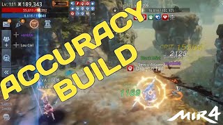 ACCURACY BUILD LANCER GAMEPLAY  Mir4 [upl. by Sherman]