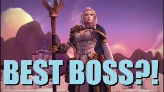 Bajheera  BEST BOSS OF BFA LADY JAINA PROUDMOORE  WoW 81 DazarAlor Arms Warrior DPS [upl. by Notsnorb]