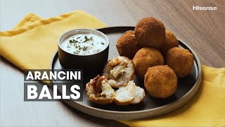 Hisense Arancini Balls Recipe [upl. by Concoff144]