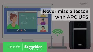 Never miss a lesson with APC UPS [upl. by Nuoras]