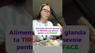 Cateva exemple de alimente care sustin buna functionare a glandei tiroide [upl. by Terbecki]