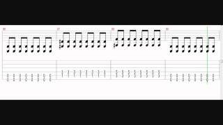 Sonic Syndicate  Jack Of Diamonds Guitar tab video [upl. by Eleira]