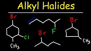 Naming Alkyl Halides  IUPAC Nomenclature [upl. by Ityak692]