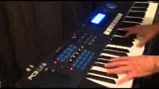 Rhodes and Wurlitzer sounds on Kurzweil PC3 LE6 [upl. by Zahara]