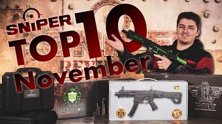 UNSERE TOP 10 AIRSOFT NEUHEITEN NOVEMBER  Beste Airsoft Produkte [upl. by Barrett737]