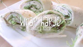 Wrap Hapje  Kaat en Koken [upl. by Mcquillin707]