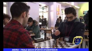 ANDRIA  Finali giochi sportivi studenteschi di scacchi [upl. by Marcin]