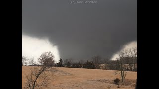 MASSIVE IOWA EF4 TORNADO  Winterset to Norwalk IA Deadly Wedge Tornado March 5th 2022 [upl. by Baxter]