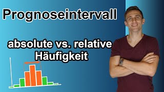 Prognoseintervalle  absolute vs relative Häufigkeiten  Gesetz der großen Zahlen  Statistik [upl. by Jola]