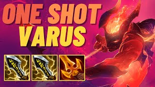 One Shot Varus beginner Guide  Teamfight Tactics Patch 1419 [upl. by Evreh344]