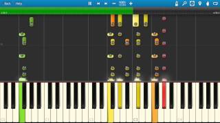 Kool and The Gang  Celebration  Synthesia Piano Cover Version  Tutorial [upl. by Hulton]