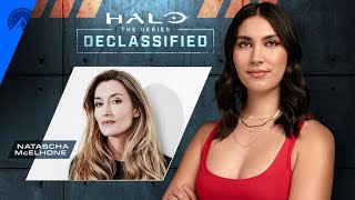 Halo The Series Declassified S1 E6  Natascha McElhone On Halseys Moral Compass  Paramount [upl. by Lynelle]