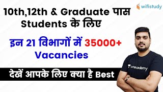 Govt Jobs 35000 Vacancies  Govt Jobs for 10th12th amp Graduate Pass Students [upl. by Joline]