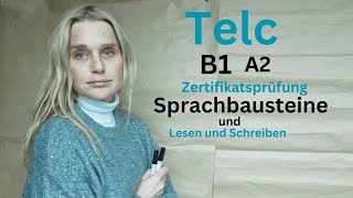 TELC B1 A2  Lesen und Schreiben Zertifikatsprüfung [upl. by Einohpets331]