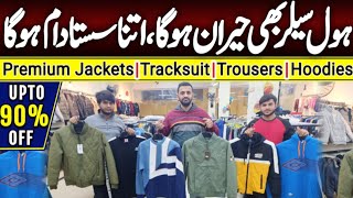 100Original Export Garments  Premium Jackets  Hoodies  Trouser  Tracksuit  Upto90OFF [upl. by Wolford]