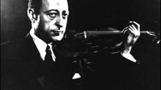 Heifetz Bach A minor violin concerto part1 [upl. by Giwdul]