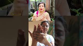 Raveena Tandon Beautiful Skin Secrets for hand care 👏👏👏 viral short celebrity raveenatandon [upl. by Idoux]