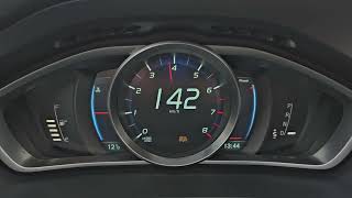 2013 Volvo V40 T5 Acceleration 0150 kmh [upl. by Susejedairam492]