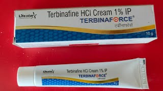 Terbinafine Cream  Terbinaforce Cream Review In Hindi [upl. by Jenn]