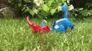 Stikbot Dino fight [upl. by Vander]