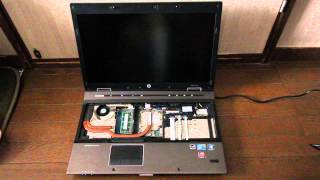 HP EliteBook 8540w MXM GPU Upgrade FirePro M4000 [upl. by Oruasi]