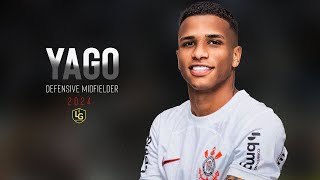 ⚽ YAGO  DEFENSIVE MIDFIELDER  CORINTHIANS Skills Goals amp Assists  HD 2024 [upl. by Eceinal282]