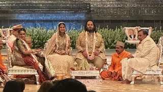 LIVE Anant AmbaniRadhika Merchant Wedding [upl. by Fabrin]