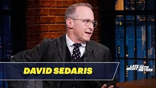 David Sedaris New Passion Is Picking Up Garbage [upl. by Essirahs]