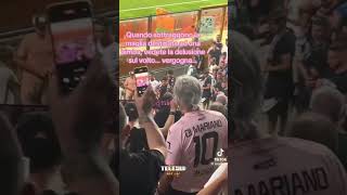 Tensione a Cremona rissa tra tifosi del Palermo nel settore ospiti [upl. by Ayanad]