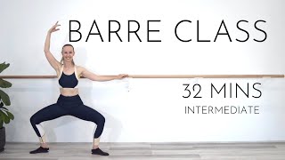 Barre Class AtHome  20Minute AtHome Barre Workout [upl. by Nosyd]