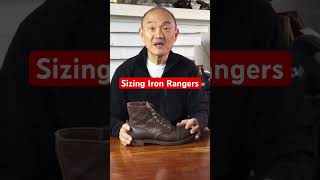 Sizing Iron Ranger  full review on Bootlosophy channel [upl. by Yemiaj281]