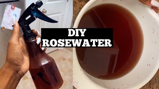 How To Make Rose Water At Home  Honest Comparison to Store Bought Version [upl. by Aryamoy]