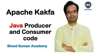 Kafka Tutorial  Java Producer and Consumer code  Java with Apache Kafka [upl. by Hose]