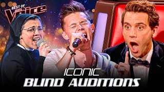 The Most ICONIC Blind Auditions of All Time on The Voice  Top 10 [upl. by Arehahs968]