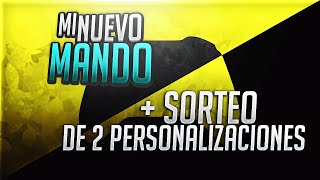 SORTEO DE DOS PERSONALIZACIONES Y MI MANDO NUEVO [upl. by Analram]