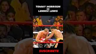 Tommy Morrison VS Lennox Lewis 💀🥊 boxing peleadebox boxeousa [upl. by Parish]