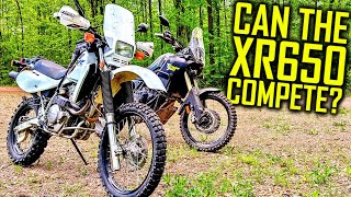 Putting My Retro Rally XR650L to the Ultimate Test  Carpuride w702 Test [upl. by Eatnwahs]