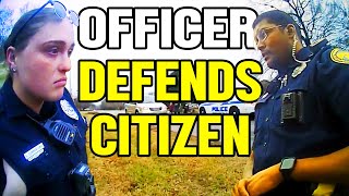 Cop Defends Citizen Against Another Cop [upl. by Annoek]