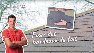 Fixer des bardeaux de toit  Gadero France [upl. by Reffineg]