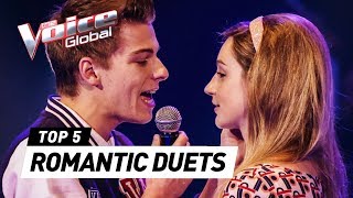 VALENTINES DAY special ROMANTIC DUETS in The Voice [upl. by Egni953]