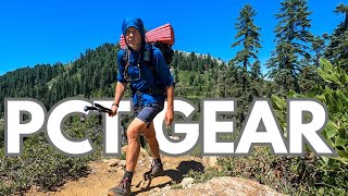 PCT 2024 Backpacking Gear List  Pacific Crest Trail Hike [upl. by Nwahsd451]