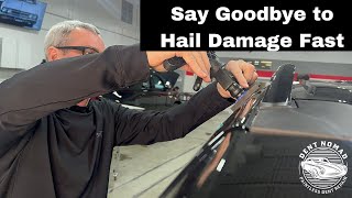 Say Goodbye to Hail Damage Fast with Paintless Dent Repair [upl. by Martinez]