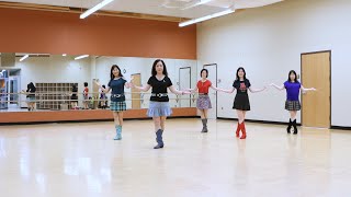 Here I Am Honey  Line Dance Dance amp Teach [upl. by Yddeg510]