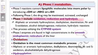 🔴 8 Metabolism Part 2 Phase 1 Metabolism DrHazem Sayed [upl. by Kral48]