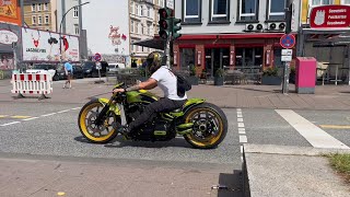 Hamburg Harley Days 2024 Best of in 4K60fps harleydavidson harley custom [upl. by Yahsel493]