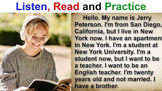 Reading Practice Improve your pronunciation in English [upl. by Alak]