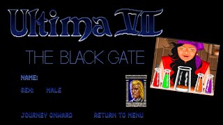 What if Ultima VI Character Creation music was in Ultima VII Roland MT32 [upl. by Questa]