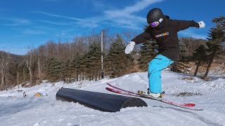 FIRST DAY PARK SKIING 20232024 [upl. by Yawnoc]