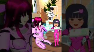 Robot Mio Buat Syok Ayah sakura sakuraschoolsimulator sss [upl. by Phillada]