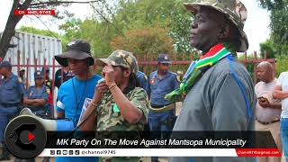 MK Party On The Move Against Mantsopa Municipality [upl. by Anthony93]